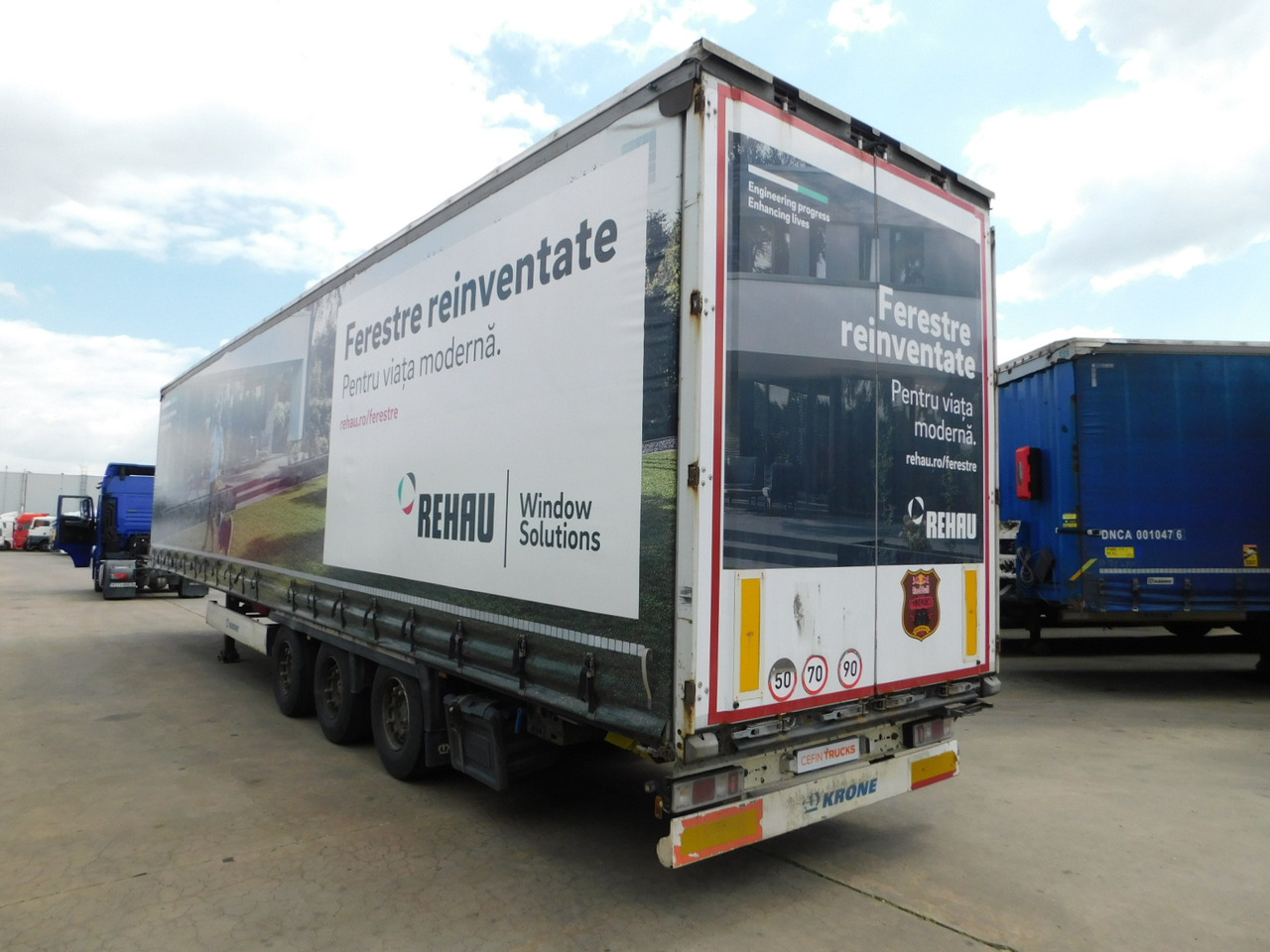 Krone Sd - Curtainsider semi-trailer: picture 4 Krone Sd - Curtainsider semi-trailer: picture 4