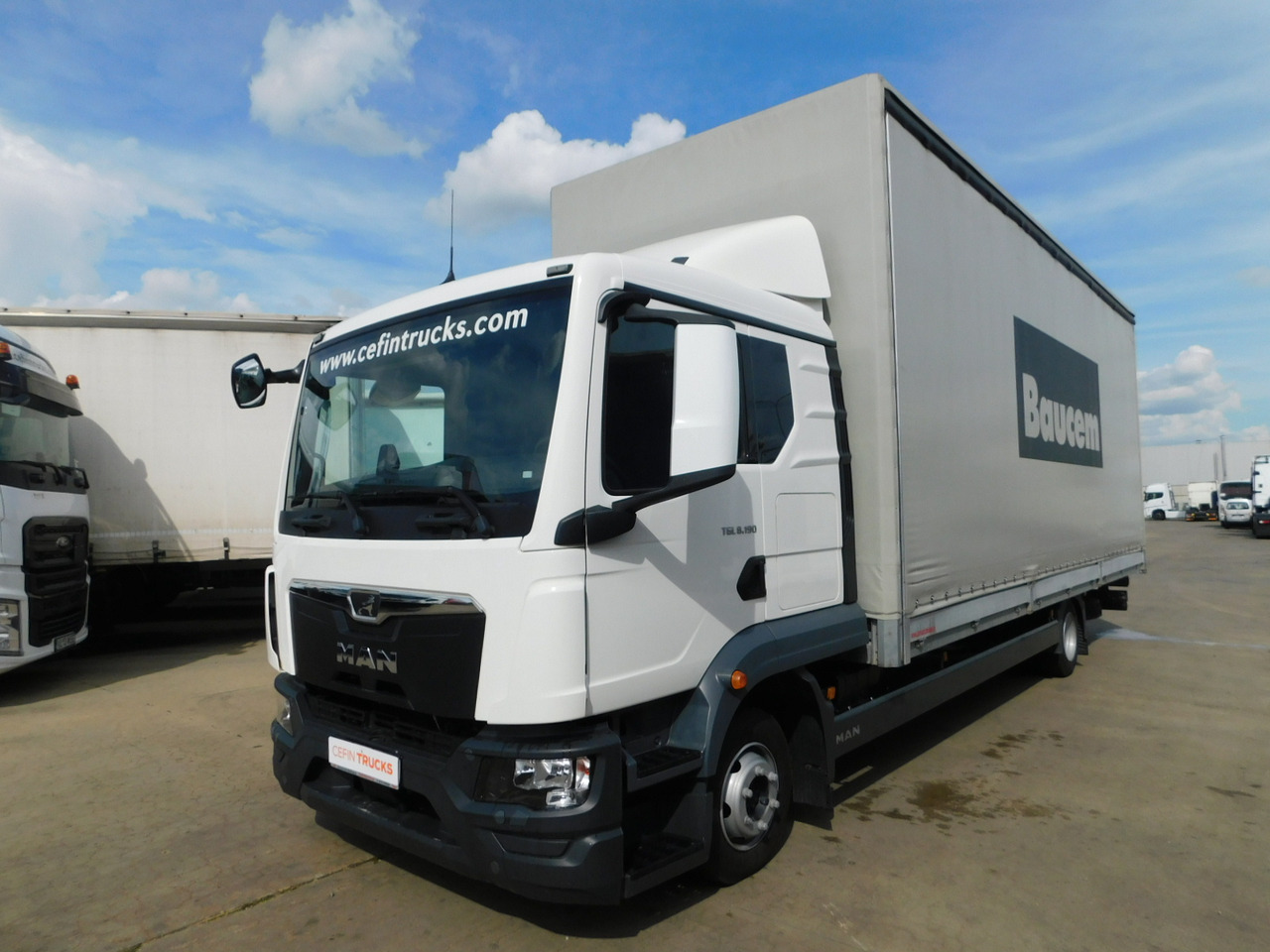 Man Tgl - Curtainsider truck: picture 1 Man Tgl - Curtainsider truck: picture 1