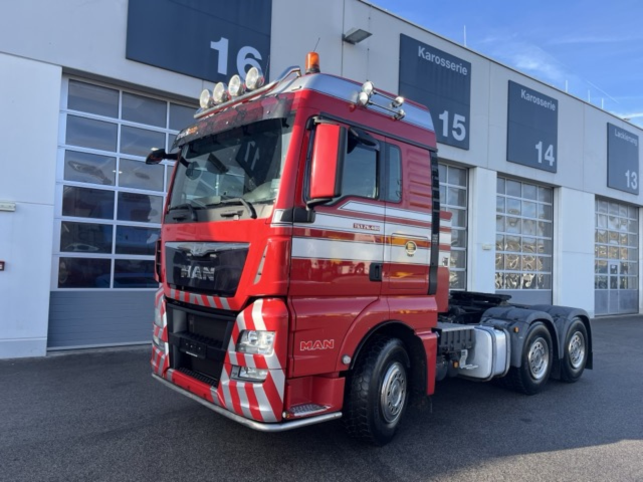 MAN TGX 26.480 6x4 BLS Euro6 Intarder Klima Luftfeder - Tractor unit: picture 1 MAN TGX 26.480 6x4 BLS Euro6 Intarder Klima Luftfeder - Tractor unit: picture 1