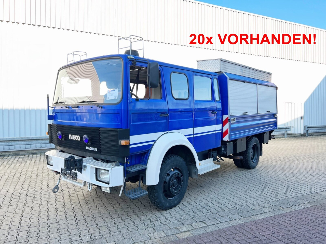 Andere 120-23 AW 4x4 Doka 120-23 AW 4x4 Doka, V8-Motor, Gerätewagen, Seilwinde - Dropside/ Flatbed truck: picture 1 Andere 120-23 AW 4x4 Doka 120-23 AW 4x4 Doka, V8-Motor, Gerätewagen, Seilwinde - Dropside/ Flatbed truck: picture 1