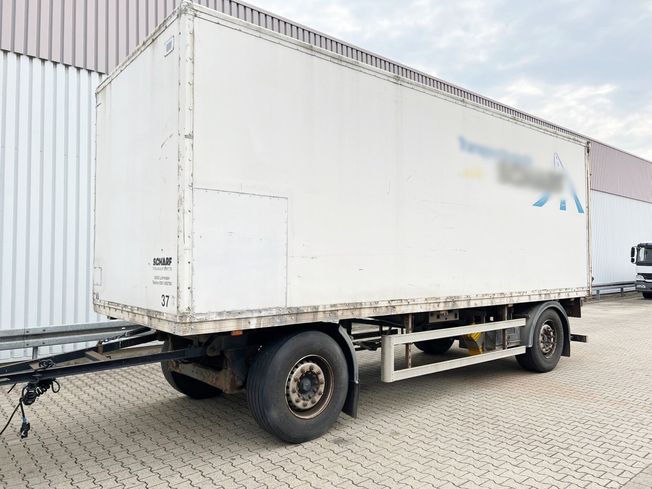 Andere KA-F 18/74E Ackermann, Oschersl. KA-F 18/74E mit LBW MBB, 44cbm - Closed box trailer: picture 1 Andere KA-F 18/74E Ackermann, Oschersl. KA-F 18/74E mit LBW MBB, 44cbm - Closed box trailer: picture 1