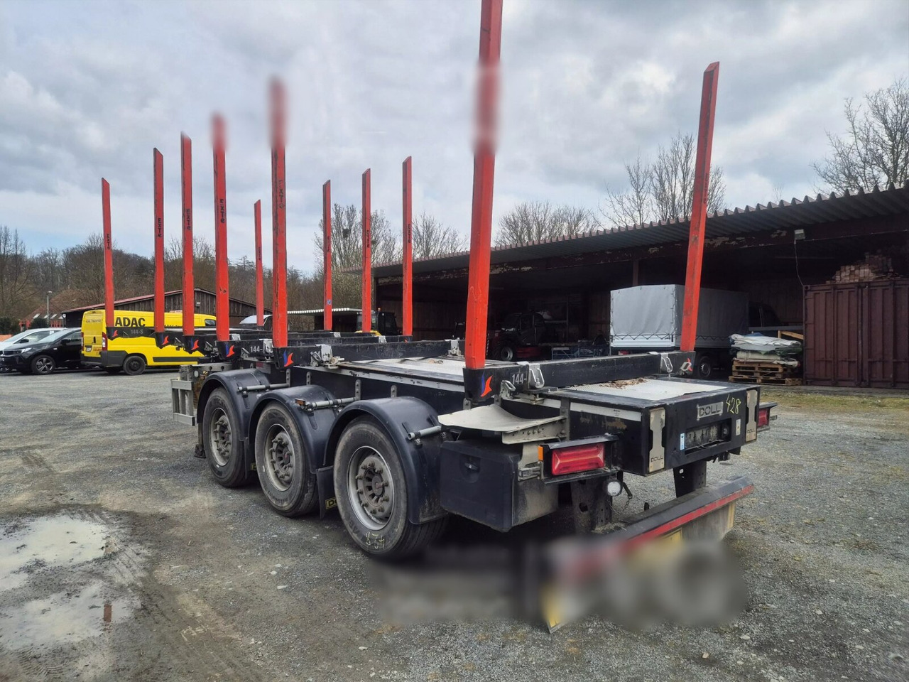 Doll LOGO H3L-14XL LOGO H3L-14XL, Liftachse, Nachlauflenkachse, teleskopierbar 9,4m-12,9 - Timber semi-trailer: picture 3 Doll LOGO H3L-14XL LOGO H3L-14XL, Liftachse, Nachlauflenkachse, teleskopierbar 9,4m-12,9 - Timber semi-trailer: picture 3