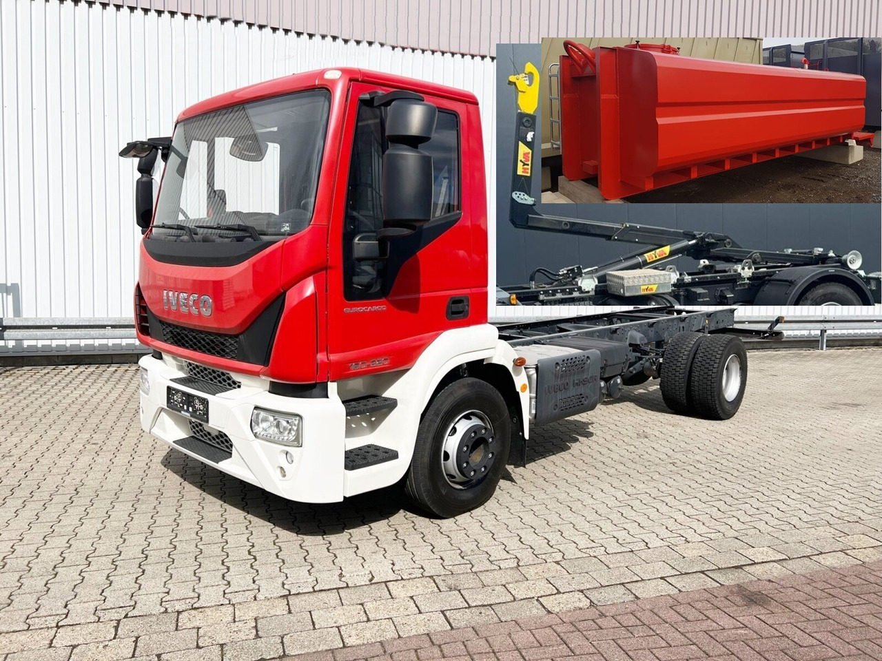 EuroCargo ML160E32 4x2 EuroCargo ML160E32 4x2, Feuerwehr - Hook lift truck: picture 1 EuroCargo ML160E32 4x2 EuroCargo ML160E32 4x2, Feuerwehr - Hook lift truck: picture 1