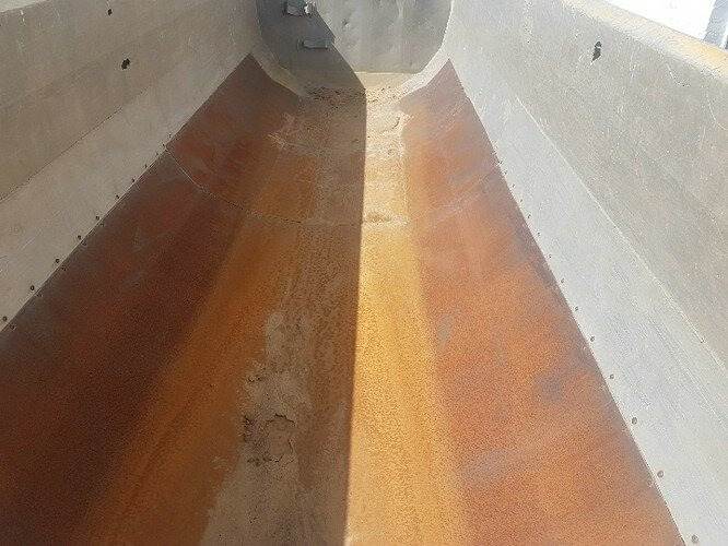 Tipper semi-trailer Kögel SKHL 18 SKHL 18 Alu Rundmulde, 24 cbm, Blechboden: picture 6