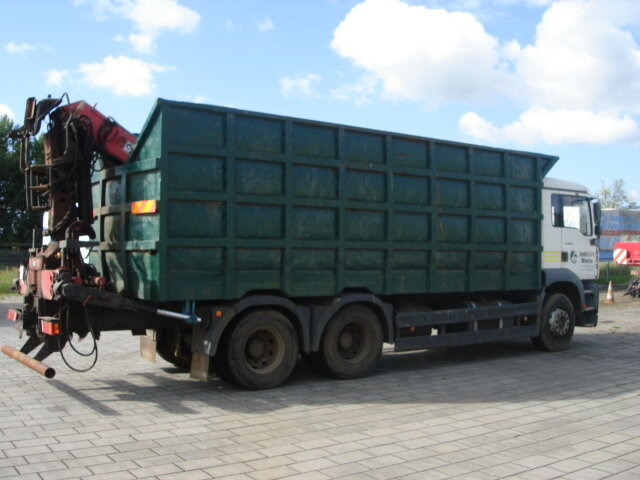 Crane truck, Box truck MAN TGA 26.413 BB 6x4 TGA 26.413 BB 6x4 Kran Heckkran Jonsered 1020: picture 7 Crane truck, Box truck MAN TGA 26.413 BB 6x4 TGA 26.413 BB 6x4 Kran Heckkran Jonsered 1020: picture 7