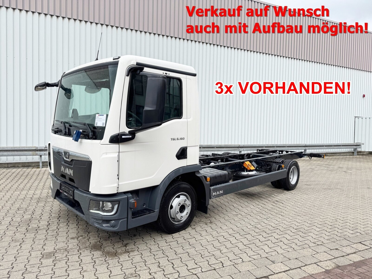 MAN TGL 8.160 4x2 BL CH TGL 8.160 4x2 BL CH - Cab chassis truck: picture 1 MAN TGL 8.160 4x2 BL CH TGL 8.160 4x2 BL CH - Cab chassis truck: picture 1