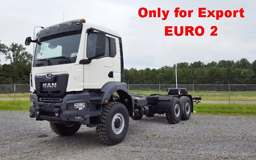 MAN TGS 33.440 6x6 BB CH TGS 33.440 6x6 BB CH, Euro2, Einzelbereifung - Cab chassis truck: picture 1 MAN TGS 33.440 6x6 BB CH TGS 33.440 6x6 BB CH, Euro2, Einzelbereifung - Cab chassis truck: picture 1