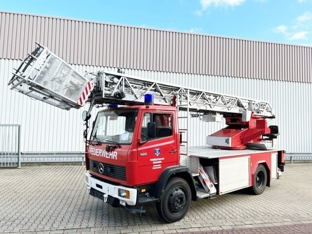 Mercedes-Benz 1120 F 4x2 1120 F 4x2, DLK 18-12, Metz Drehleiter, 18m - Fire truck: picture 1 Mercedes-Benz 1120 F 4x2 1120 F 4x2, DLK 18-12, Metz Drehleiter, 18m - Fire truck: picture 1
