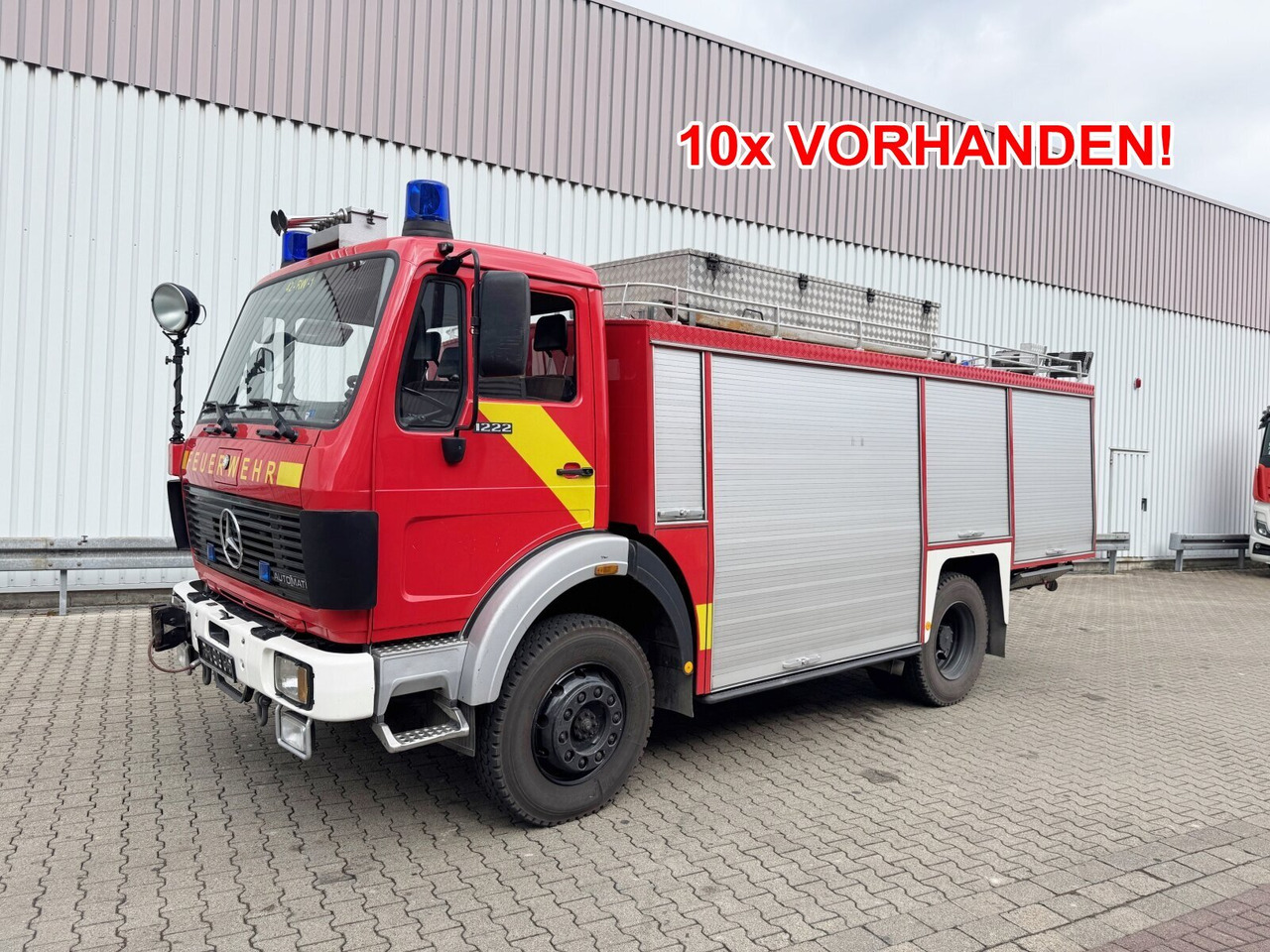 Mercedes-Benz 1222 AF 4x4 Rüstwagen RW 2 1222 AF 4x4, Rüstwagen RW 2, Seilwinde - Ambulance: picture 1 Mercedes-Benz 1222 AF 4x4 Rüstwagen RW 2 1222 AF 4x4, Rüstwagen RW 2, Seilwinde - Ambulance: picture 1