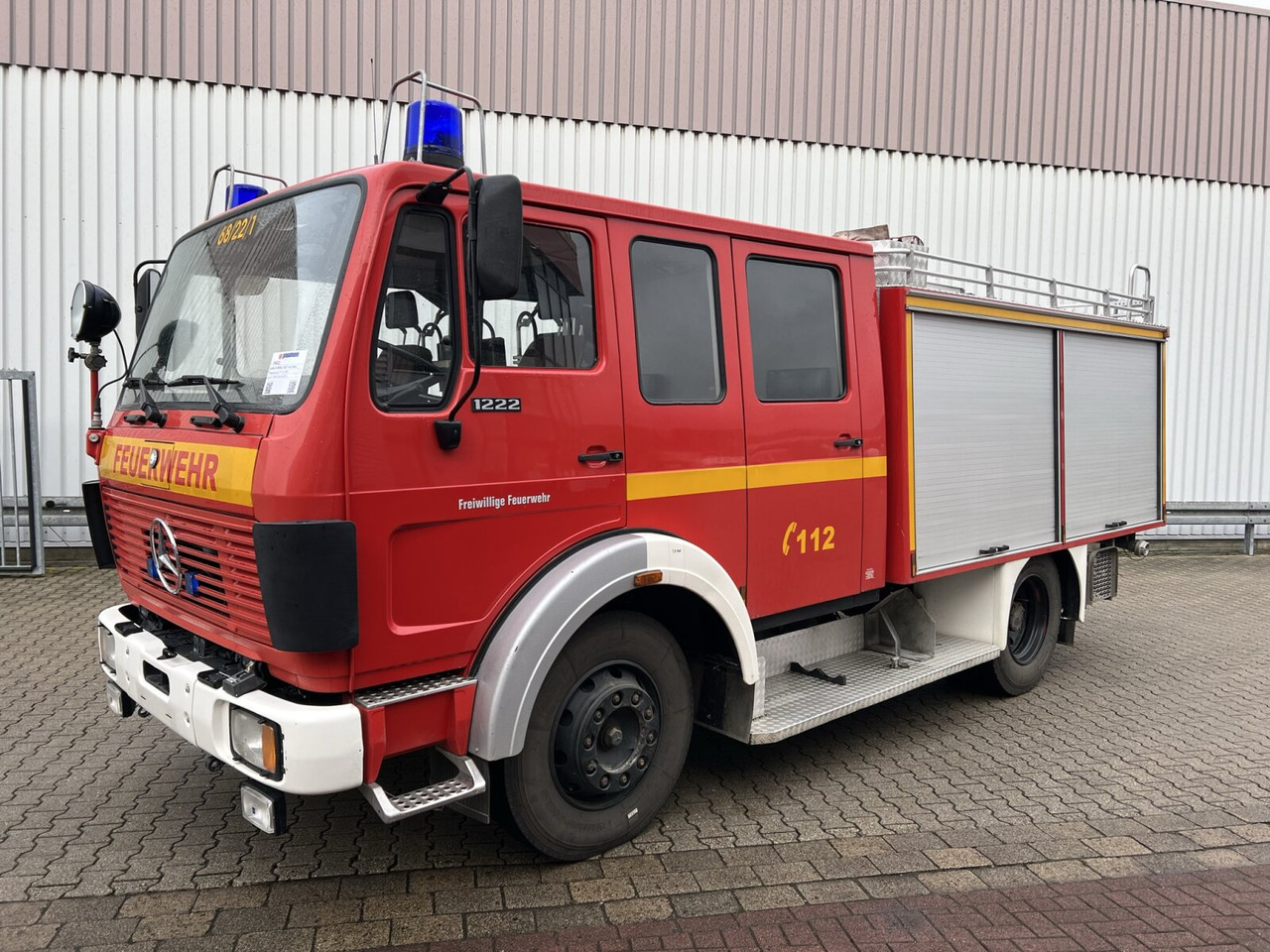 Mercedes-Benz 1222 F 4x2 Doka 1222 F 4x2 Doka, TLF 16/25 - Fire truck: picture 1 Mercedes-Benz 1222 F 4x2 Doka 1222 F 4x2 Doka, TLF 16/25 - Fire truck: picture 1