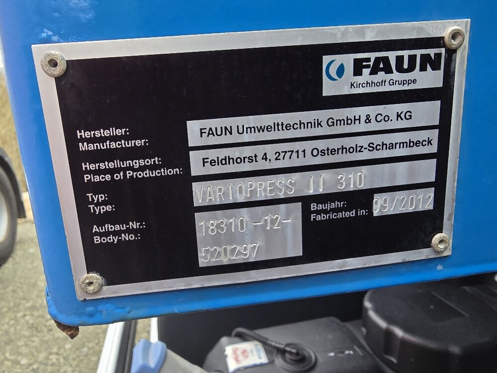 Mercedes-Benz Actros 2032 LA 4x4 Actros 2032 LA 4x4, Faun Variopress 310 ca. 10m³, Zöller Schüttung - Garbage truck: picture 4 Mercedes-Benz Actros 2032 LA 4x4 Actros 2032 LA 4x4, Faun Variopress 310 ca. 10m³, Zöller Schüttung - Garbage truck: picture 4