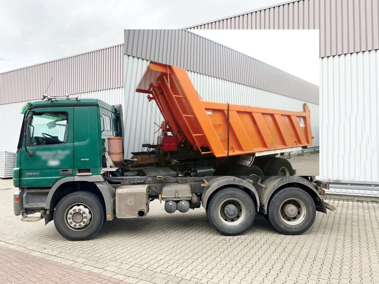 Mercedes-Benz Actros 2644/48 K 6x4 Actros 2644/48 K 6x4, Stahlmulde ca. 14m³ - Tipper: picture 1 Mercedes-Benz Actros 2644/48 K 6x4 Actros 2644/48 K 6x4, Stahlmulde ca. 14m³ - Tipper: picture 1