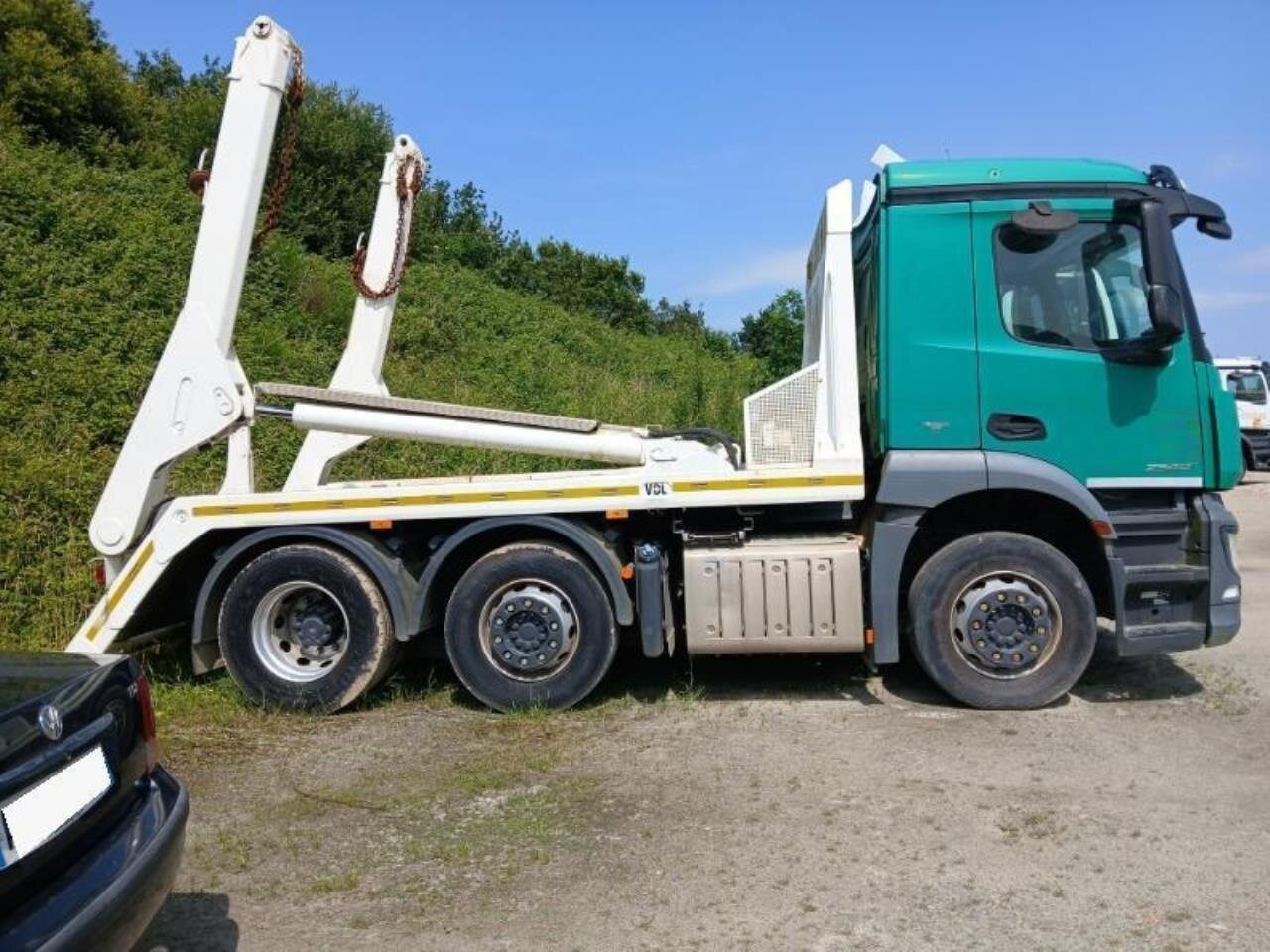 Mercedes-Benz Antos 2540 L 6x2 Antos 2540 L 6x2, Vorlaufachse lenk-,liftbar - Skip loader truck: picture 5 Mercedes-Benz Antos 2540 L 6x2 Antos 2540 L 6x2, Vorlaufachse lenk-,liftbar - Skip loader truck: picture 5