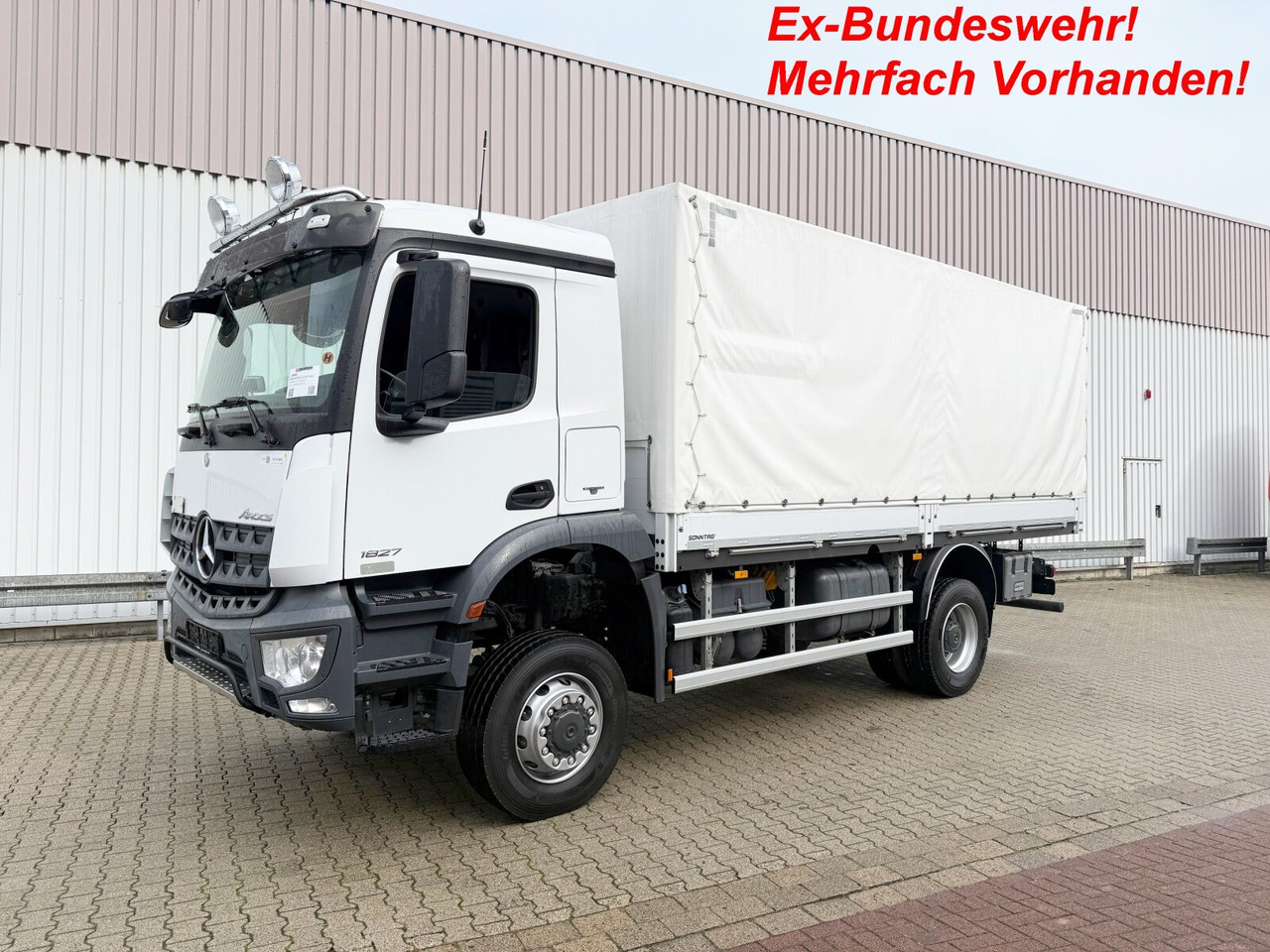 Dropside/ Flatbed truck Mercedes-Benz Arocs 1827 A 4x4 Arocs 1827 A 4x4, Ex-!: picture 8 Dropside/ Flatbed truck Mercedes-Benz Arocs 1827 A 4x4 Arocs 1827 A 4x4, Ex-!: picture 8