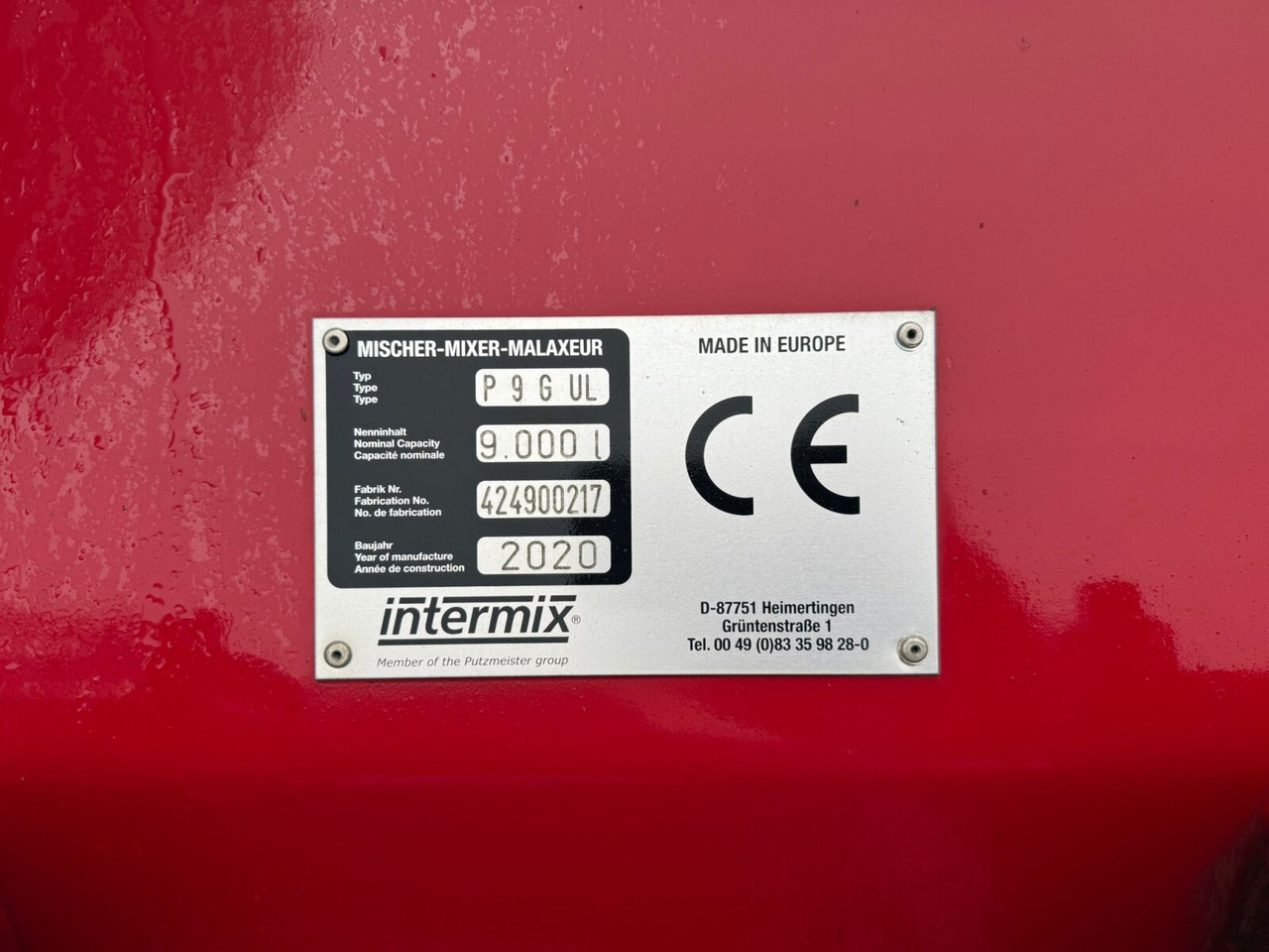 Mercedes-Benz Arocs 3243 B 8x4/4 Arocs 3243 B 8x4/4, MirrorCam, MultimediaCockpit, Navi, Betonmischer Intermix ca. 9m³ - Concrete mixer truck: picture 5 Mercedes-Benz Arocs 3243 B 8x4/4 Arocs 3243 B 8x4/4, MirrorCam, MultimediaCockpit, Navi, Betonmischer Intermix ca. 9m³ - Concrete mixer truck: picture 5