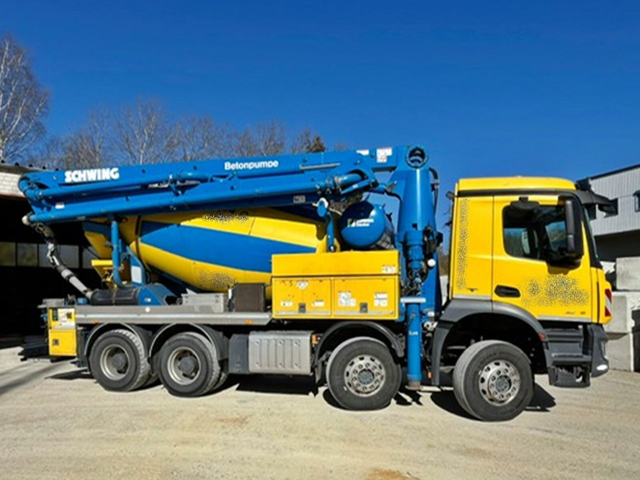 Mercedes-Benz Arocs 3246 B 8x4 Stetter Mischer 7m³, Pumpe 25m Arocs 3246 B 8x4 Stetter Mischer 7m³, Pumpe 25m - Concrete mixer truck: picture 1 Mercedes-Benz Arocs 3246 B 8x4 Stetter Mischer 7m³, Pumpe 25m Arocs 3246 B 8x4 Stetter Mischer 7m³, Pumpe 25m - Concrete mixer truck: picture 1