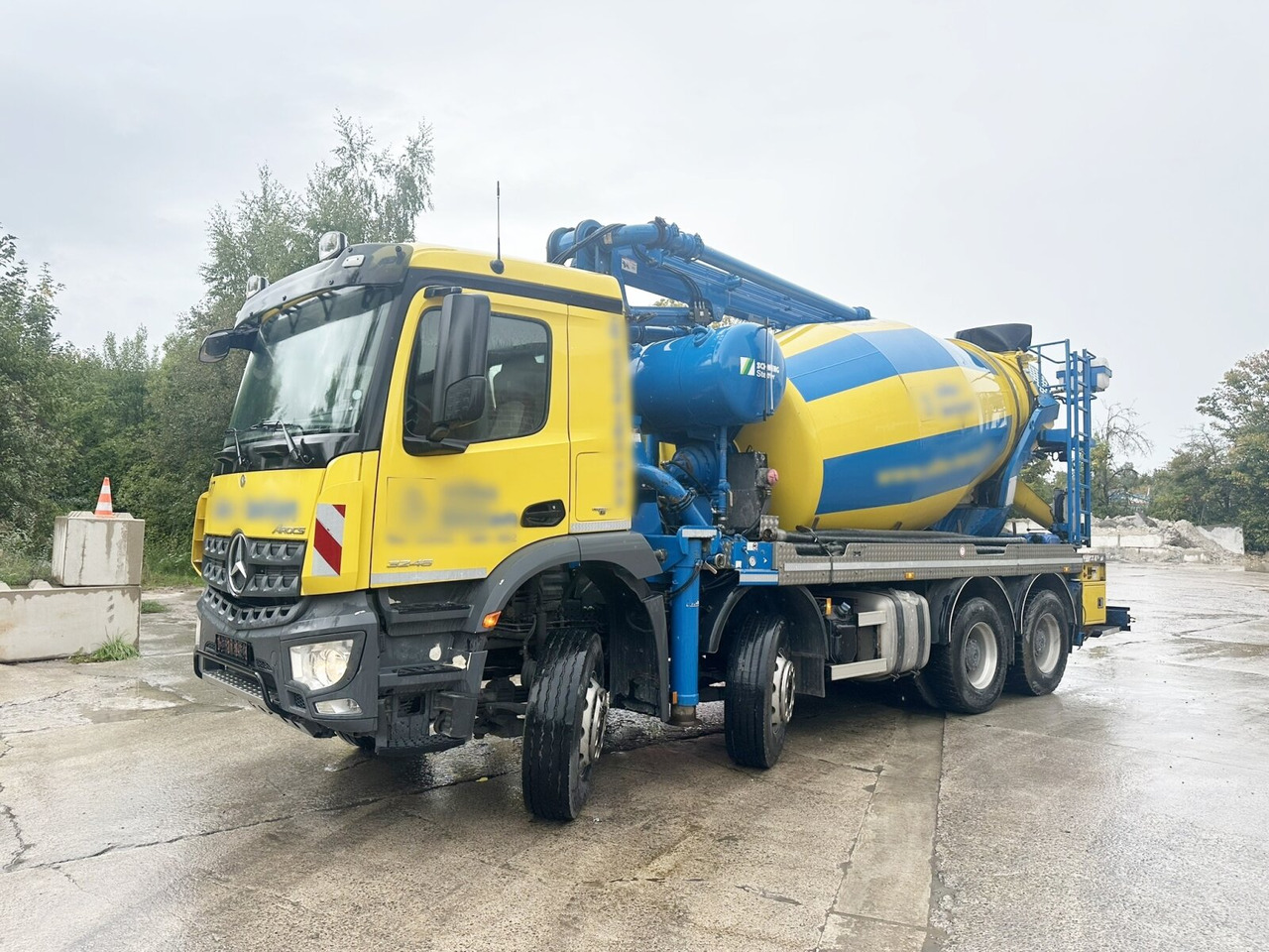 Mercedes-Benz Arocs 3246 B 8x4 Stetter Mischer 7m³, Pumpe 25m Arocs 3246 B 8x4 Stetter Mischer 7m³, Pumpe 25m - Concrete mixer truck: picture 1 Mercedes-Benz Arocs 3246 B 8x4 Stetter Mischer 7m³, Pumpe 25m Arocs 3246 B 8x4 Stetter Mischer 7m³, Pumpe 25m - Concrete mixer truck: picture 1