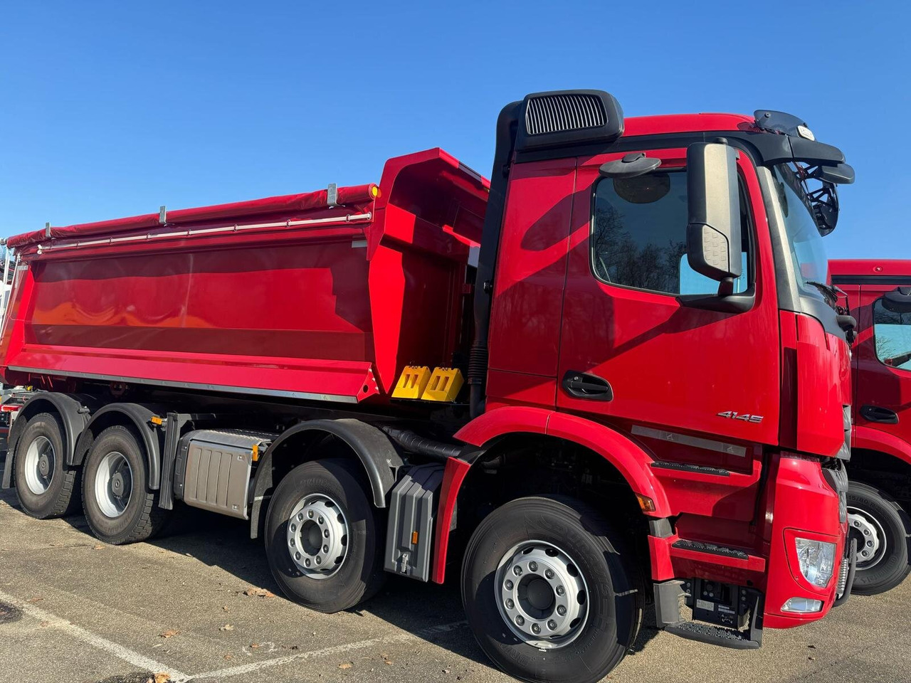 Mercedes-Benz Arocs 4145 K 8x4/4 Arocs 4145 K 8x4/4, Grounder, MultimediaCockpit, Navi, Stahlmulde ca. 16m³ - Dumper: picture 3 Mercedes-Benz Arocs 4145 K 8x4/4 Arocs 4145 K 8x4/4, Grounder, MultimediaCockpit, Navi, Stahlmulde ca. 16m³ - Dumper: picture 3