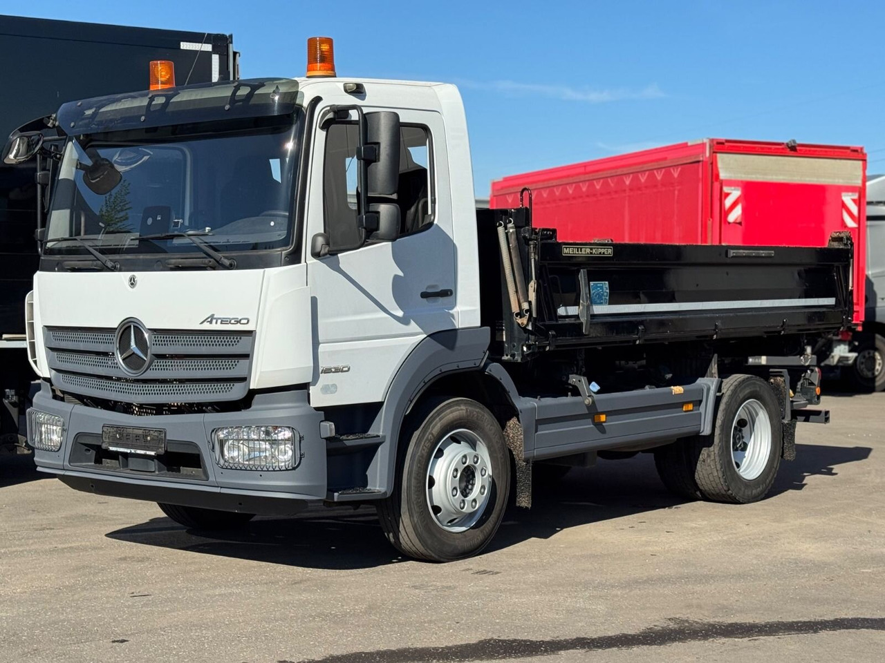 Mercedes-Benz Atego 1630 K 4x2 Atego 1630 K 4x2, 2x AHK - Tipper: picture 1 Mercedes-Benz Atego 1630 K 4x2 Atego 1630 K 4x2, 2x AHK - Tipper: picture 1