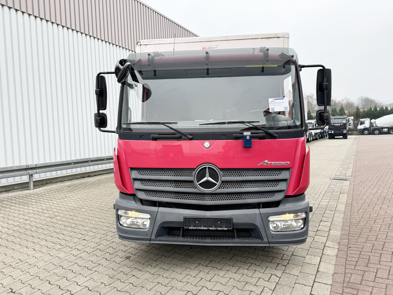 Box truck Mercedes-Benz Atego 816 4x2 Atego 816 4x2 mit LBW BÄR: picture 6