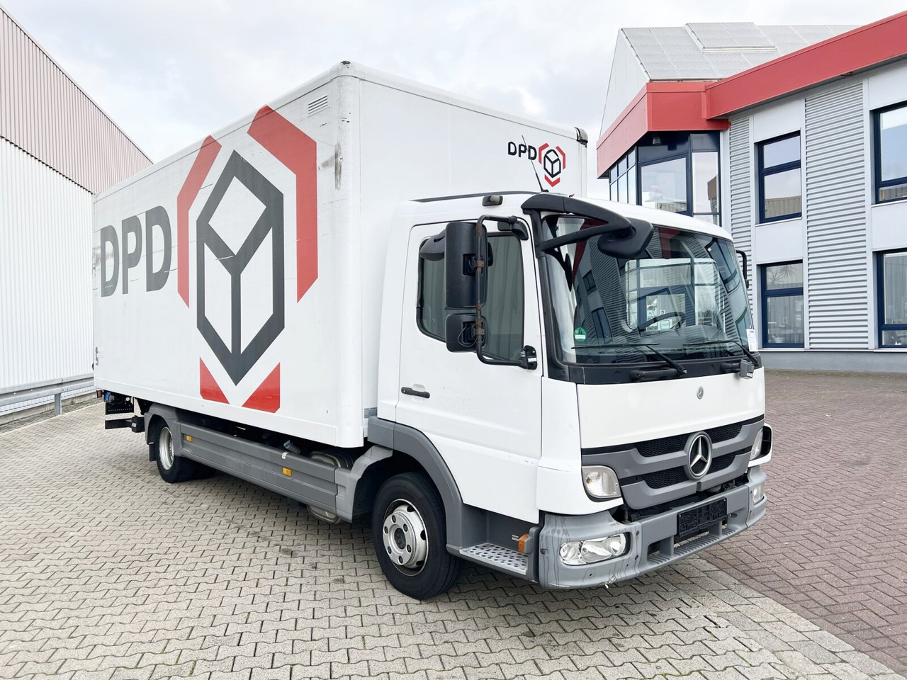 Box truck Mercedes-Benz Atego 816 L 4x2 Atego 816 L 4x2 mit LBW, 4x Vorhanden!: picture 8