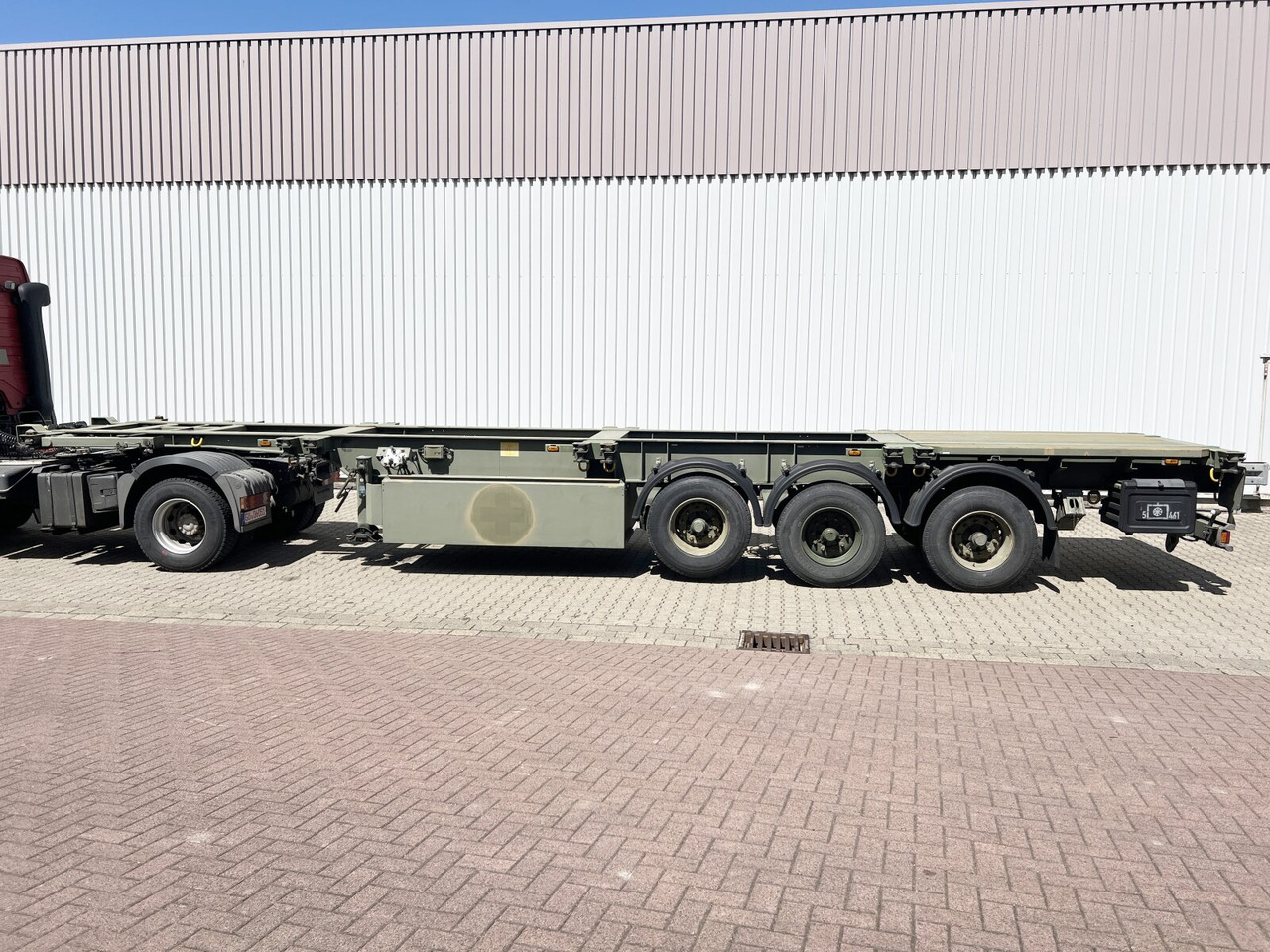 Schmitz Cargobull SCF 24 Containerchassis SCF 24 Containerchassis, 2x20/20/30/40ft, Ex-! - Semi-trailer: picture 4 Schmitz Cargobull SCF 24 Containerchassis SCF 24 Containerchassis, 2x20/20/30/40ft, Ex-! - Semi-trailer: picture 4