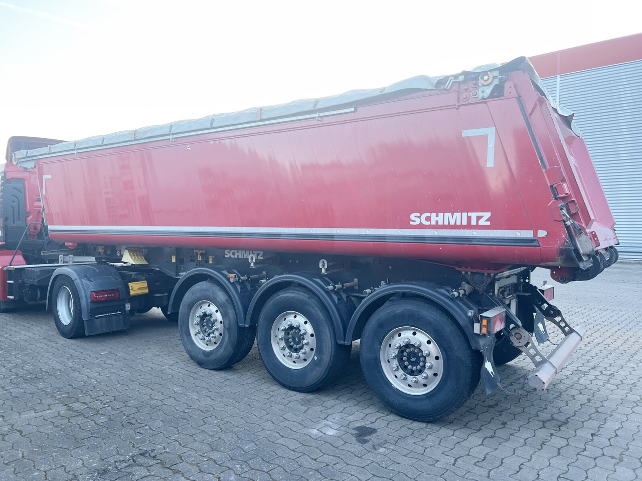 Schmitz Cargobull SKI 24 SL 7.2 SKI 24 SL 7.2, Alumulde ca. 24m³, Liftachse, E-Verdeck, Funk - Semi-trailer: picture 4 Schmitz Cargobull SKI 24 SL 7.2 SKI 24 SL 7.2, Alumulde ca. 24m³, Liftachse, E-Verdeck, Funk - Semi-trailer: picture 4