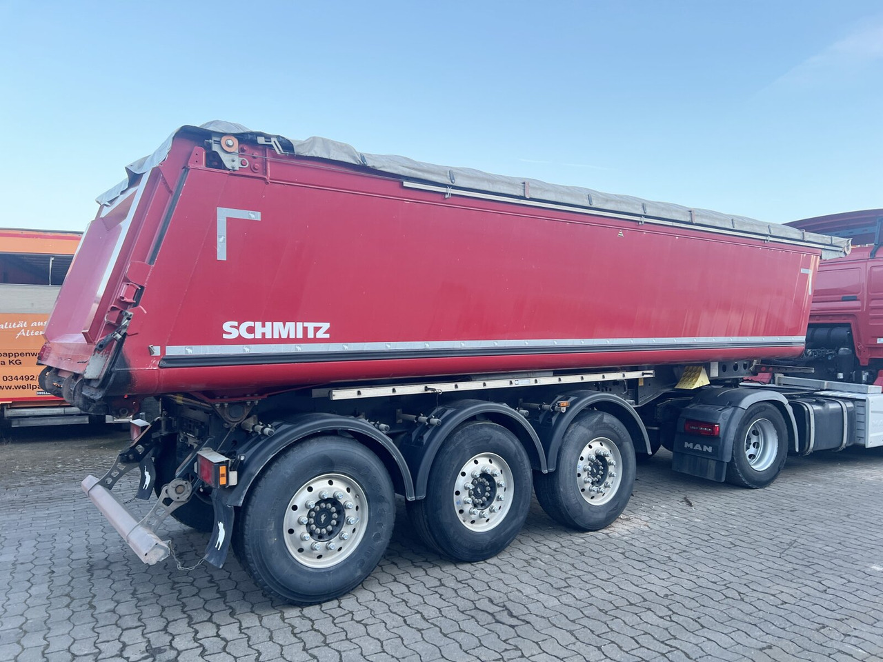 Schmitz Cargobull SKI 24 SL 7.2 SKI 24 SL 7.2, Alumulde ca. 24m³, Liftachse, E-Verdeck, Funk - Semi-trailer: picture 3 Schmitz Cargobull SKI 24 SL 7.2 SKI 24 SL 7.2, Alumulde ca. 24m³, Liftachse, E-Verdeck, Funk - Semi-trailer: picture 3