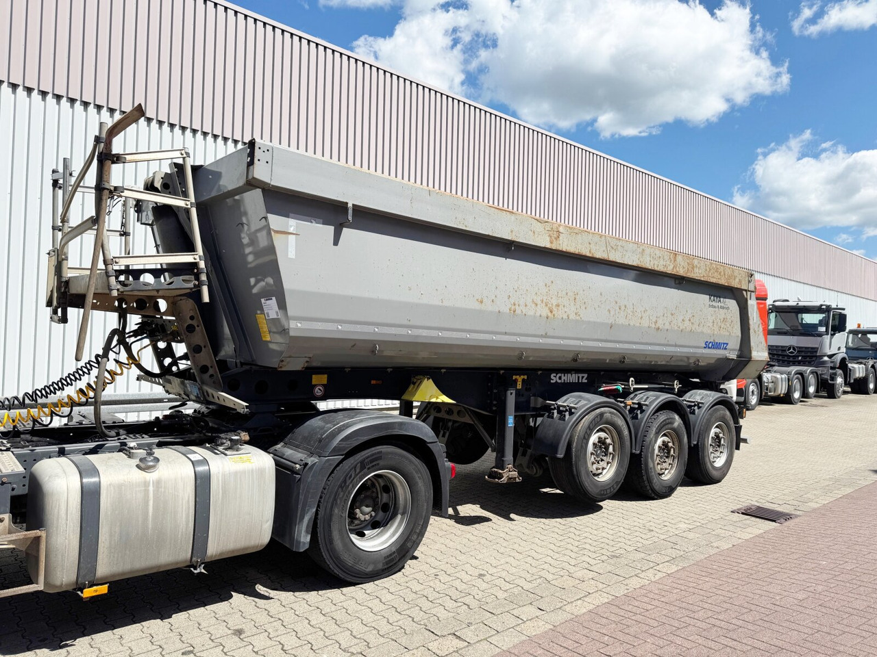 Schmitz Cargobull SKI 24 SL 7.2 SKI 24 SL 7.2, Stahlmulde ca. 24m³, Liftachse - Semi-trailer: picture 3 Schmitz Cargobull SKI 24 SL 7.2 SKI 24 SL 7.2, Stahlmulde ca. 24m³, Liftachse - Semi-trailer: picture 3