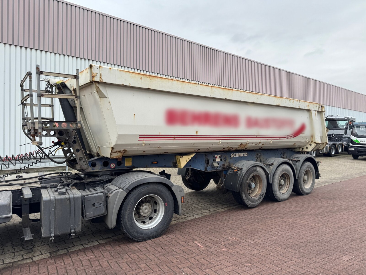 Schmitz Cargobull SKI 24 SL 7.2 SKI 24 SL 7.2, Stahlmulde ca. 24m³, Liftachse - Semi-trailer: picture 2 Schmitz Cargobull SKI 24 SL 7.2 SKI 24 SL 7.2, Stahlmulde ca. 24m³, Liftachse - Semi-trailer: picture 2