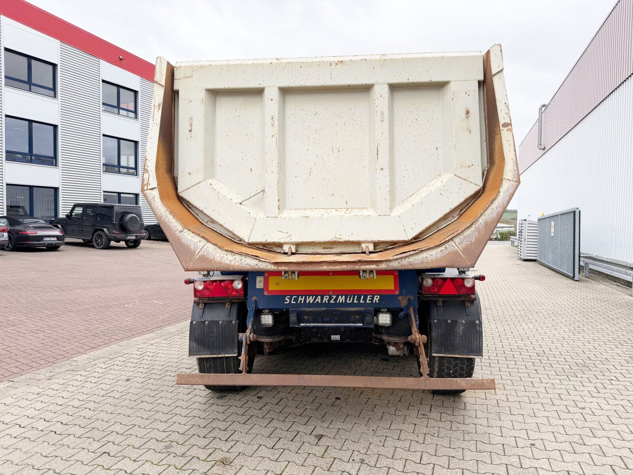 Schwarzmüller HKS 3/E-S1 HKS 3/E-S1, Liftachse, Stahlmulde, ca. 25m³ - Semi-trailer: picture 5 Schwarzmüller HKS 3/E-S1 HKS 3/E-S1, Liftachse, Stahlmulde, ca. 25m³ - Semi-trailer: picture 5