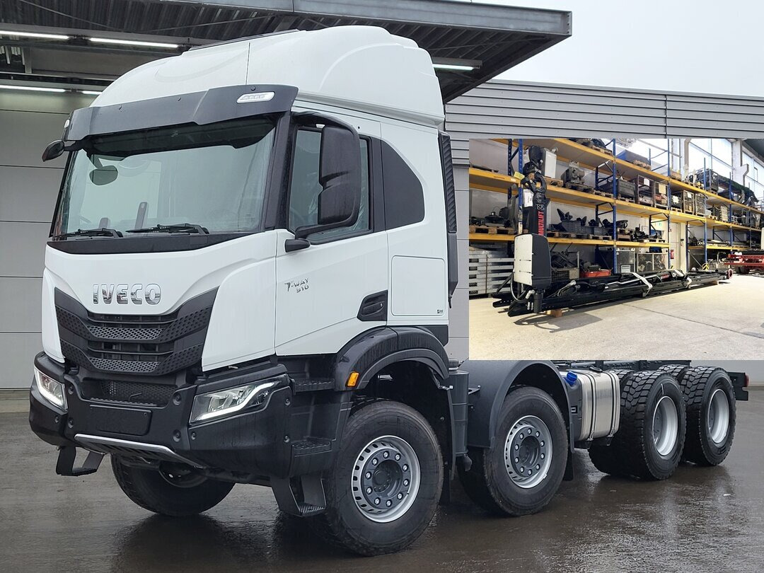 T-Way AT410T51 8x4 T-Way AT410T51 8x4, Retarder, 4x VORHANDEN! - Hook lift truck: picture 1 T-Way AT410T51 8x4 T-Way AT410T51 8x4, Retarder, 4x VORHANDEN! - Hook lift truck: picture 1