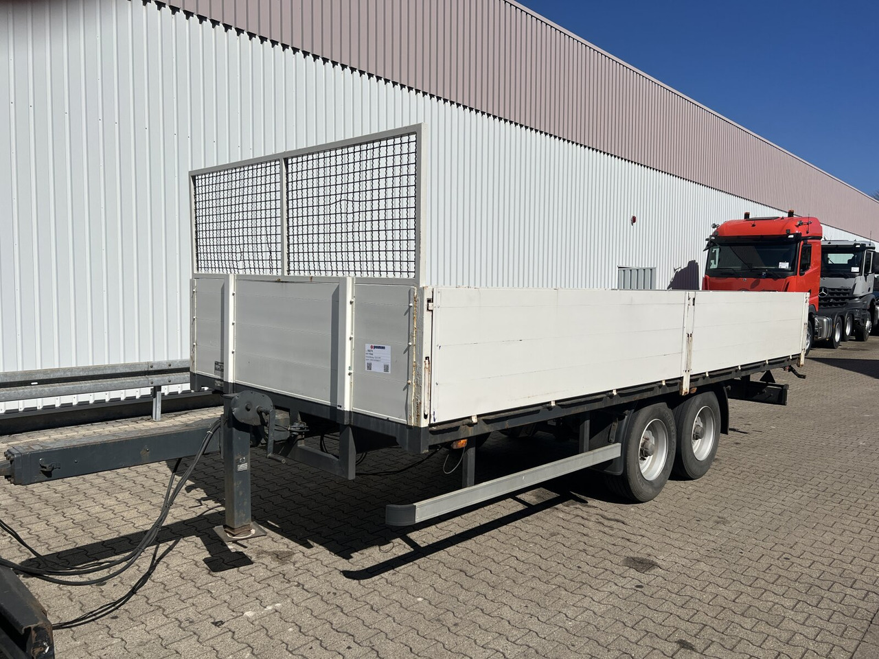 TP9500 TP9500 - Dropside/ Flatbed trailer: picture 1 TP9500 TP9500 - Dropside/ Flatbed trailer: picture 1