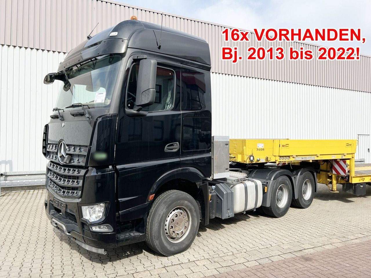 Mercedes-Benz Arocs 3358 LS 6x4 Arocs 3358 LS 6x4, StreamSpace, Turbo-Retarder-Kupplung, Kipphydraulik - Tractor unit: picture 1 Mercedes-Benz Arocs 3358 LS 6x4 Arocs 3358 LS 6x4, StreamSpace, Turbo-Retarder-Kupplung, Kipphydraulik - Tractor unit: picture 1