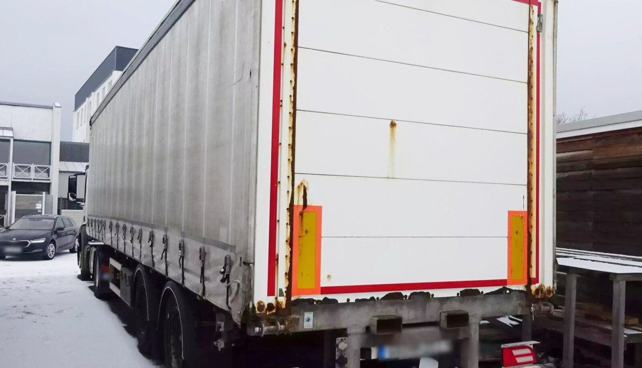WEB Trailer LPRS 18 WEB Trailer LPRS 18, Liftachse, Zwangslenkung, Edscha, Stapleraufnahme - Dropside/ Flatbed semi-trailer: picture 3 WEB Trailer LPRS 18 WEB Trailer LPRS 18, Liftachse, Zwangslenkung, Edscha, Stapleraufnahme - Dropside/ Flatbed semi-trailer: picture 3