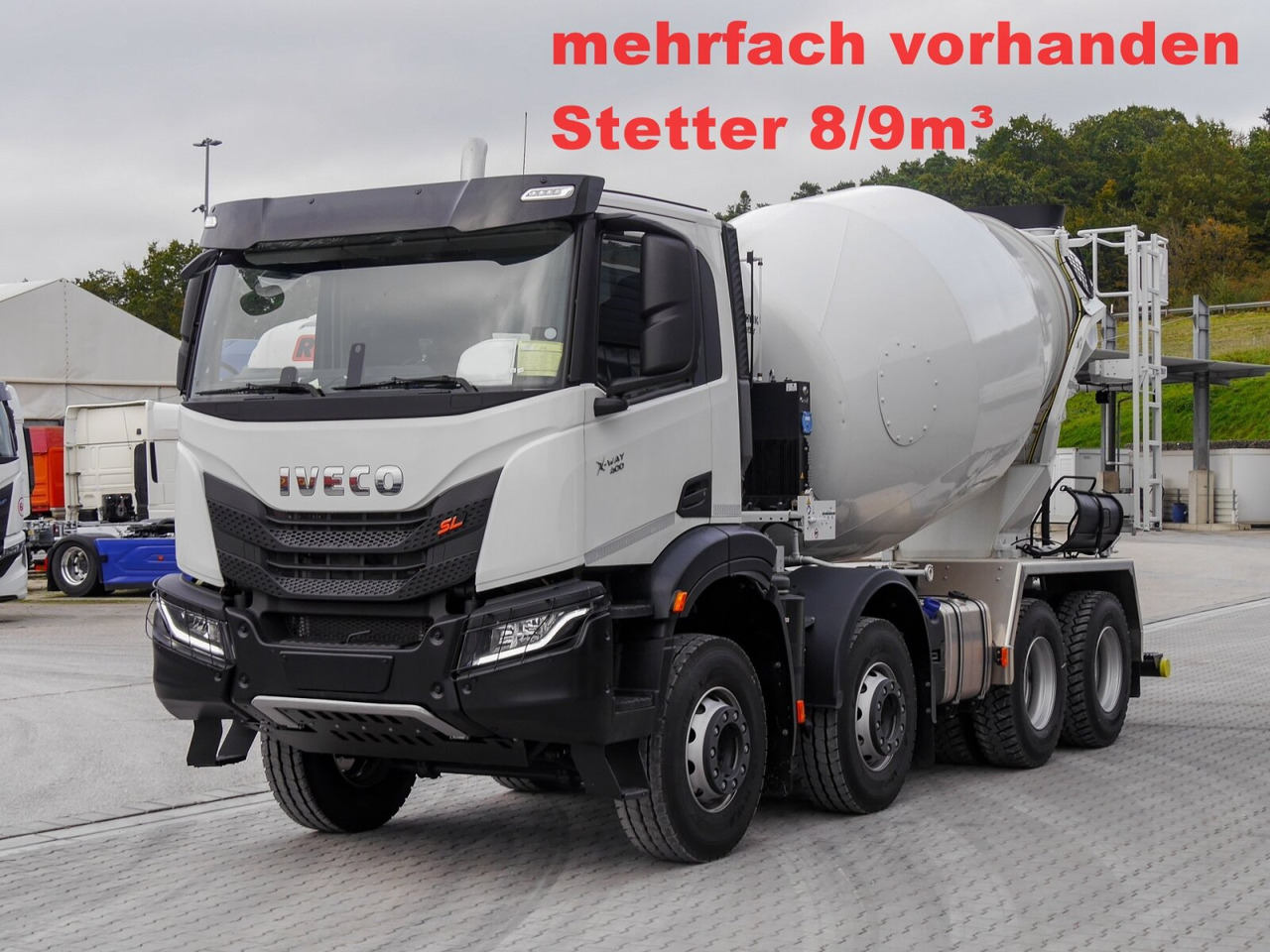 X-Way AD360X40BZ 8x4 X-Way AD360X40BZ 8x4, Stetter 8/9m³ - Concrete mixer truck: picture 1 X-Way AD360X40BZ 8x4 X-Way AD360X40BZ 8x4, Stetter 8/9m³ - Concrete mixer truck: picture 1