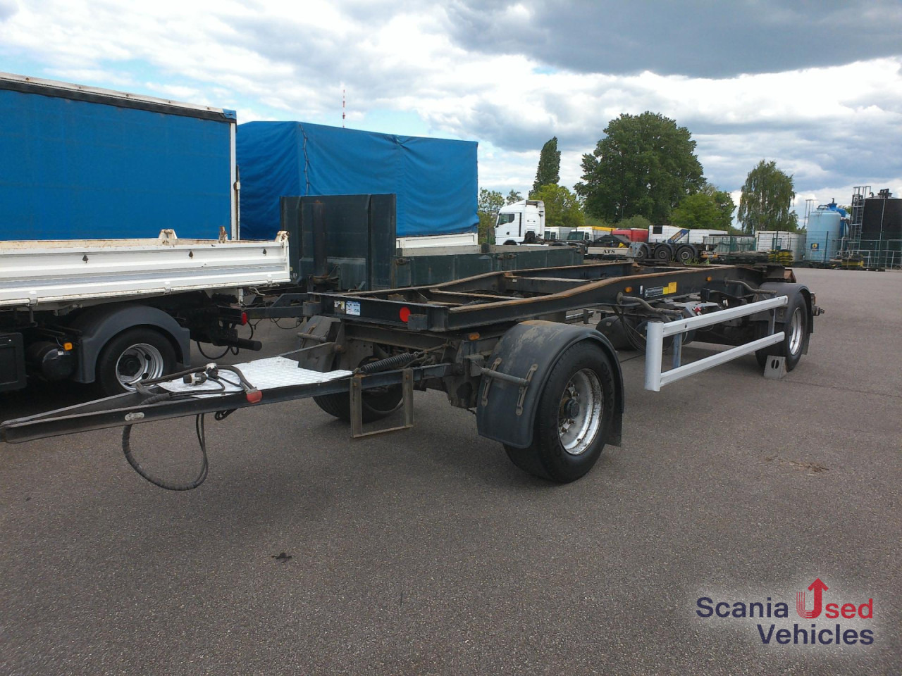 HUEFFERMANN HSA 1870LS f. Abrollbehälter - Roll-off/ Skip trailer: picture 1 HUEFFERMANN HSA 1870LS f. Abrollbehälter - Roll-off/ Skip trailer: picture 1