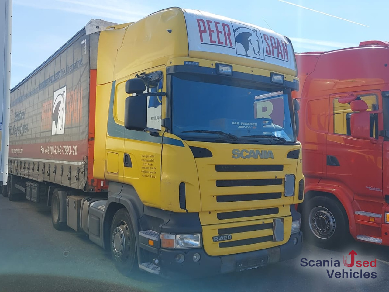 SCANIA R 420 LA4x2MEB Volumen MEGA Jumbo Vollluft - Tractor unit: picture 2 SCANIA R 420 LA4x2MEB Volumen MEGA Jumbo Vollluft - Tractor unit: picture 2