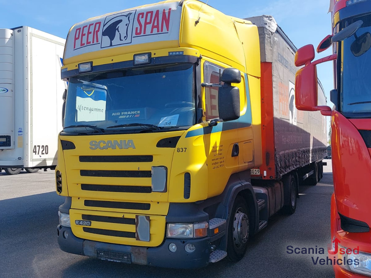 SCANIA R 420 LA4x2MEB Volumen MEGA Jumbo Vollluft - Tractor unit: picture 1 SCANIA R 420 LA4x2MEB Volumen MEGA Jumbo Vollluft - Tractor unit: picture 1