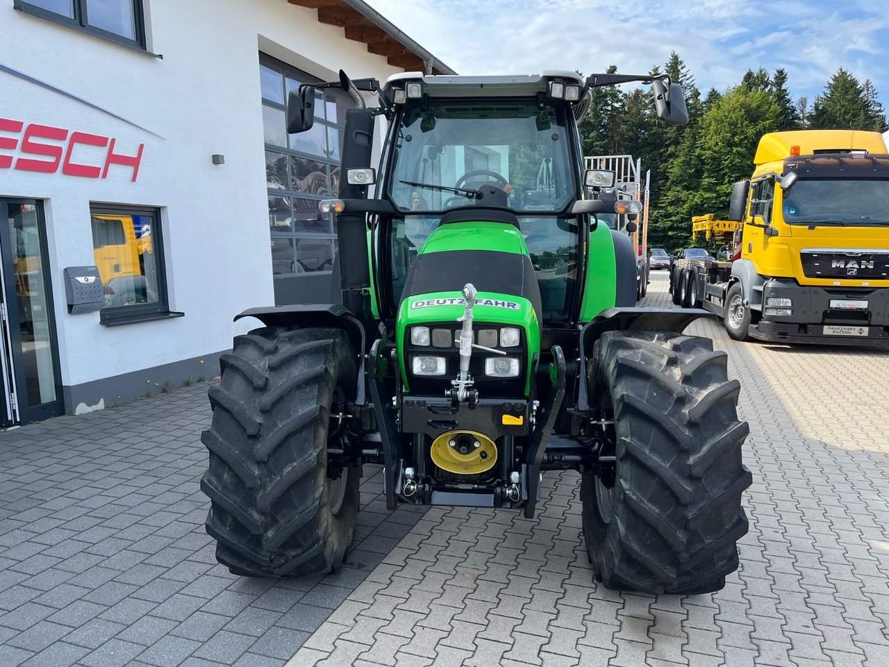 Deutz-Fahr K420 Agrotron 2727 Bstd. Fronthydraulik Zapfwell - Farm tractor: picture 2 Deutz-Fahr K420 Agrotron 2727 Bstd. Fronthydraulik Zapfwell - Farm tractor: picture 2