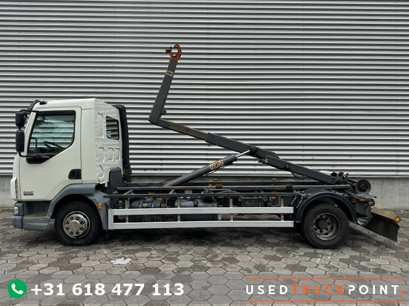 DAF LF 45.180 / Hook System / Manual / TUV: 11-2025 / Belgium Truck - Hook lift truck: picture 1 DAF LF 45.180 / Hook System / Manual / TUV: 11-2025 / Belgium Truck - Hook lift truck: picture 1