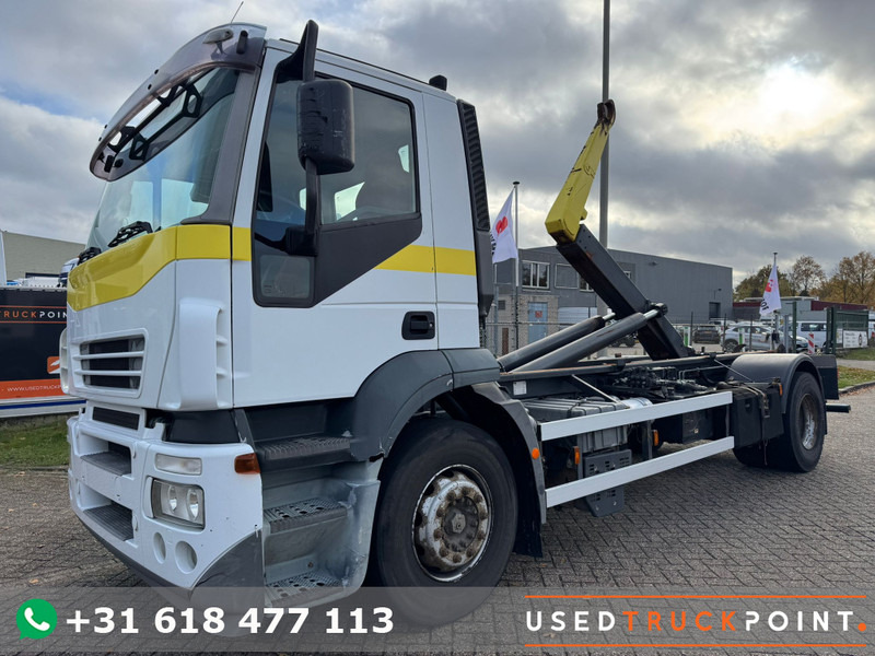 Iveco Stralis AT350 / Manual Gearbox / Full Steel / AJK HookSystem / Belgium Truck - Hook lift truck: picture 1 Iveco Stralis AT350 / Manual Gearbox / Full Steel / AJK HookSystem / Belgium Truck - Hook lift truck: picture 1