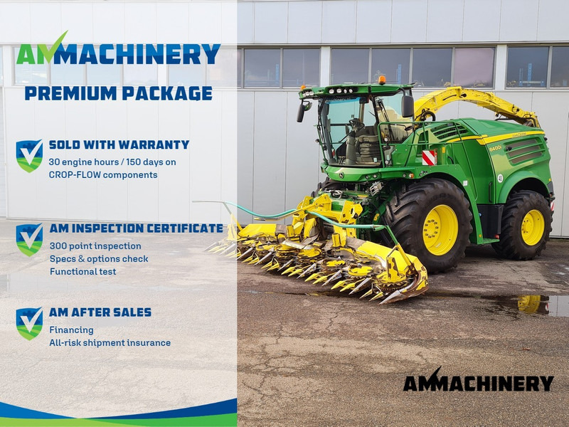 John Deere 8400 - Forage harvester: picture 1 John Deere 8400 - Forage harvester: picture 1