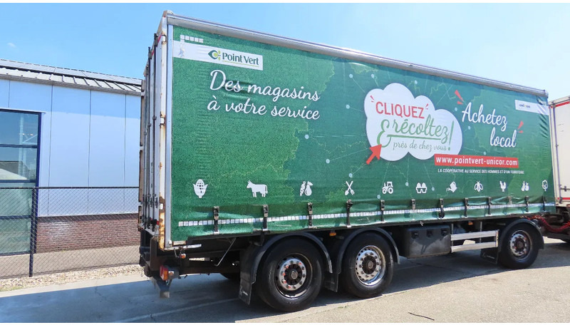 Lecitrailer 27000 kg! Liftaxel, 3 axel BPW, Edscha - Curtainsider trailer: picture 3 Lecitrailer 27000 kg! Liftaxel, 3 axel BPW, Edscha - Curtainsider trailer: picture 3