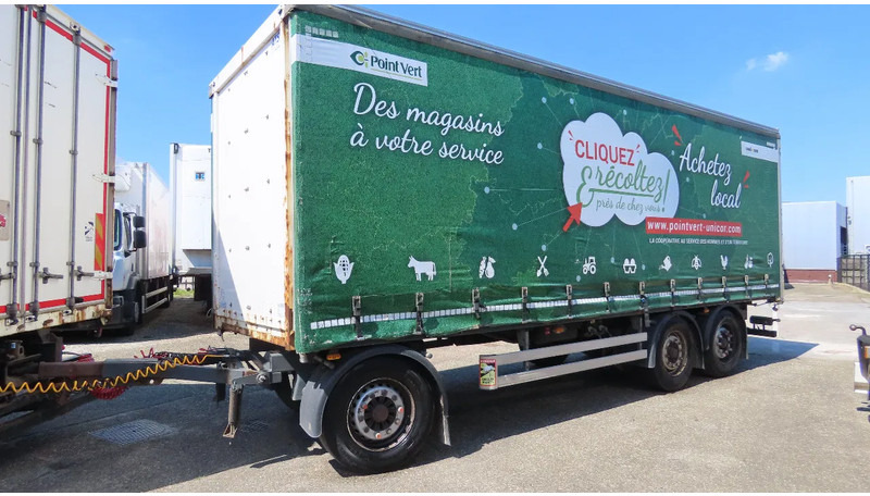 Lecitrailer 27000 kg! Liftaxel, 3 axel BPW, Edscha - Curtainsider trailer: picture 1 Lecitrailer 27000 kg! Liftaxel, 3 axel BPW, Edscha - Curtainsider trailer: picture 1