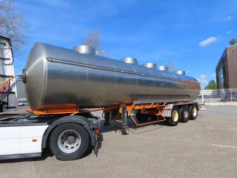 Magyar 5 compartments, 32500L FOOD, air susp, (5 DIFFERENT PRODUCTS) !! - Tank semi-trailer: picture 2 Magyar 5 compartments, 32500L FOOD, air susp, (5 DIFFERENT PRODUCTS) !! - Tank semi-trailer: picture 2