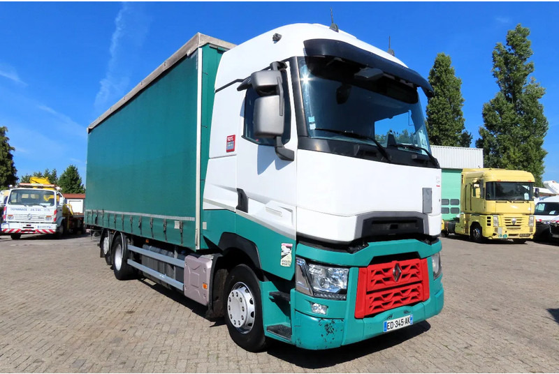 Renault T HIGH 480 6x2, RETARDER, P- cool - Curtainsider truck: picture 1 Renault T HIGH 480 6x2, RETARDER, P- cool - Curtainsider truck: picture 1