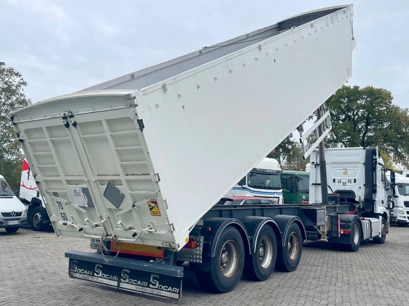 Samro Socari 48m3, 6560 kg, AIR/DISC BRAKES. Very good state - Tipper semi-trailer: picture 3 Samro Socari 48m3, 6560 kg, AIR/DISC BRAKES. Very good state - Tipper semi-trailer: picture 3