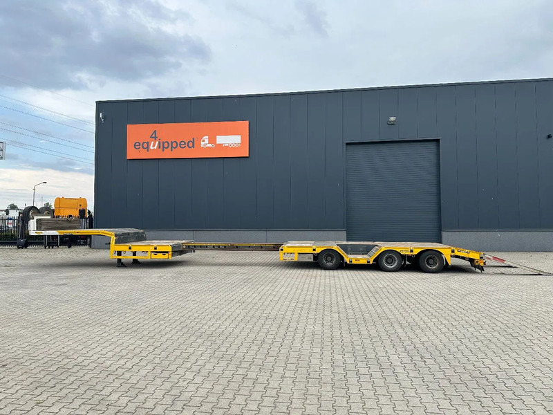 Broshuis E-2190/27 lowloader, wheel arches, 4,1m extendable, steering axle - Low loader semi-trailer: picture 1 Broshuis E-2190/27 lowloader, wheel arches, 4,1m extendable, steering axle - Low loader semi-trailer: picture 1
