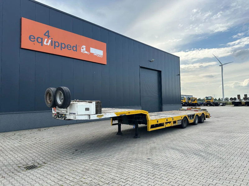 Broshuis E-2190/27 lowloader, wheel arches, 4,1m extendable, steering axle - Low loader semi-trailer: picture 4 Broshuis E-2190/27 lowloader, wheel arches, 4,1m extendable, steering axle - Low loader semi-trailer: picture 4